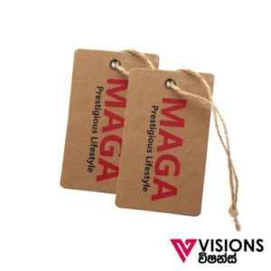 Kraft board Garment Tag Printing in Colombo Sri Lanka