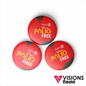 Round Pin Badge Printing 44mm