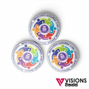 Round Pin Badge Printing 33mm