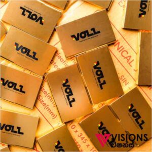 Visions Today offers metal visiting card holder printing in Colombo, Sri Lanka. We print range of rage of visiting card holders according to any corporate branding requirement. Light weight and slim design, convenient to carry, Can be used to hold visiting card, credit card etc. Keeps your business cards clean, unbent in this elegant tiny holder. Holds approximately 7-10 business cards. (depending on the thickness of your business card) Fits comfortably in your pocket or valet.
