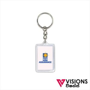 Visions Today offers Acrylic rectangle key tag printing in Colombo, Sri Lanka