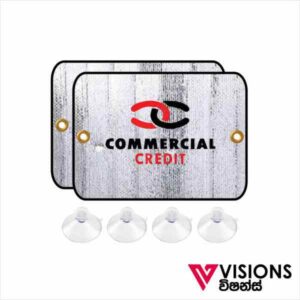 Visions Graphics offers Vehicle Side Sunshades - Foil Printing in Colombo, Sri Lanka.