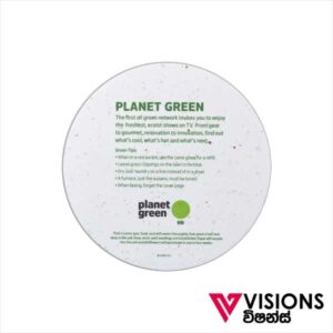 Visions Today offers Paper Table Coasters Printing in Colombo, Sri Lanka