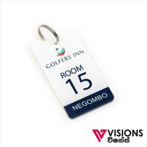 Visions Today offers Plastic Sandwich Key Tag Printing in Colombo, Sri Lanka