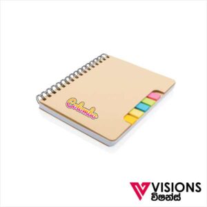 Notebook Printing with Sticky Notes in Colombo, Sri Lanka