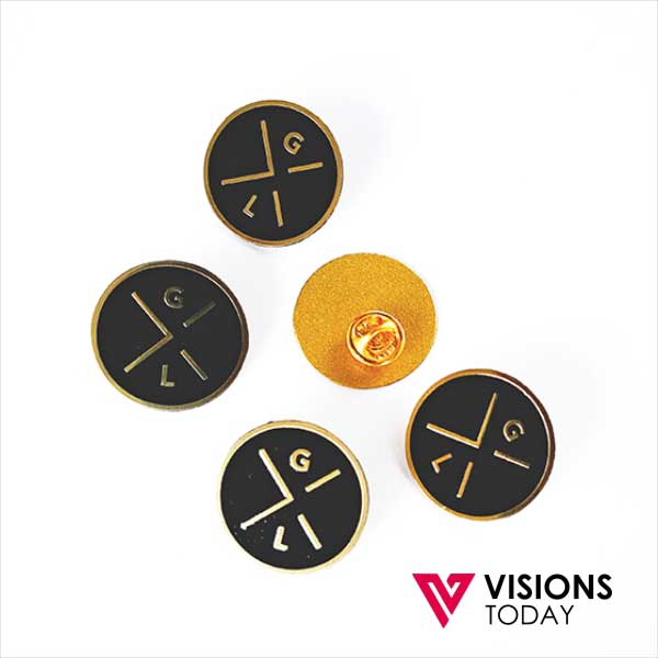Visions Today offers Lapel Pin Badge Printing in Colombo, Sri Lanka. We offer premium quality Lapels, Cuff-links, Name Badges, Names Tags with branding.