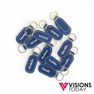Customized Leather key tag printing in Sri Lanka
