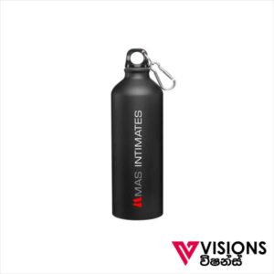 Visions Today offers Black Aluminum Water Bottle Printing in Sri Lanka. We print wide range of Black Aluminum water bottles for corporate gifting