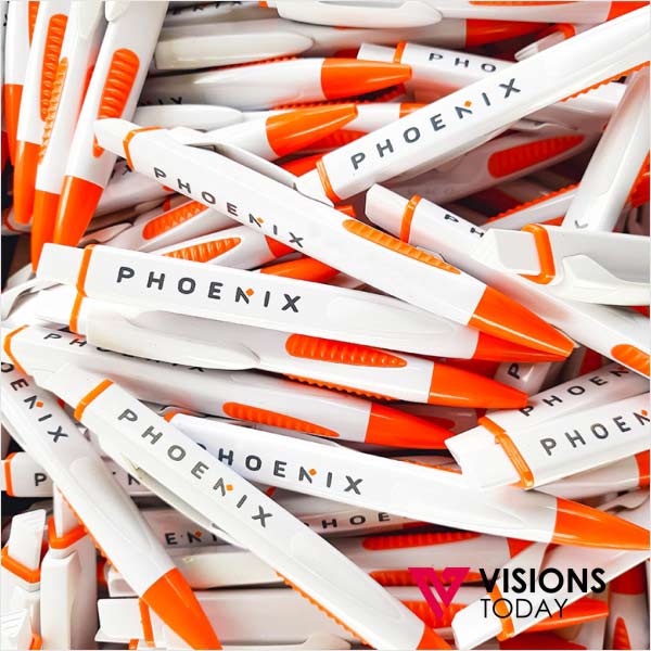 customized triangle pens printing in Colombo, Sri Lanka