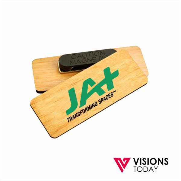 Customized Wooden name tags in Sri Lanka