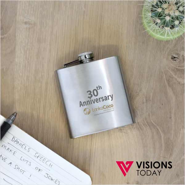 Customized metal hip flasks in Sri Lanka