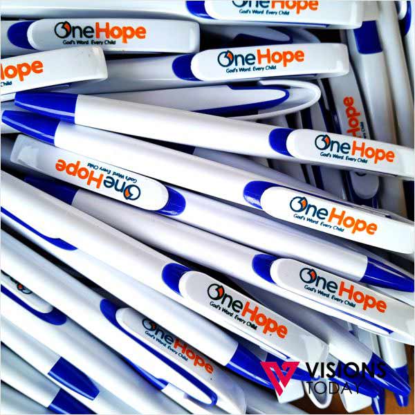 Customized plastic pens printing in Sri Lanka