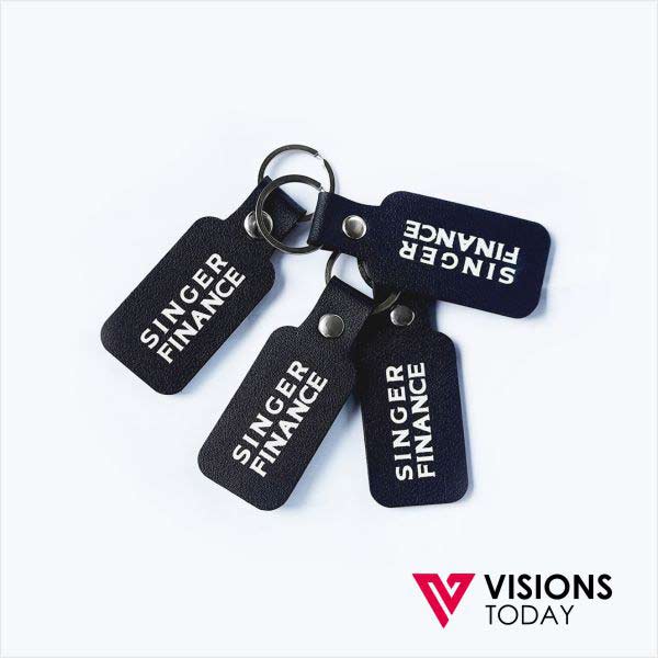 Customized snap leather key tags in Sri Lanka