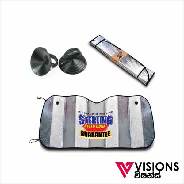 Vehicle Sunshades branding in Sri Lanka